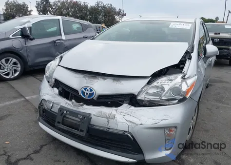 2013 Toyota Prius Two из США, поврежденный, VIN JTDKN3DU2D1725933
